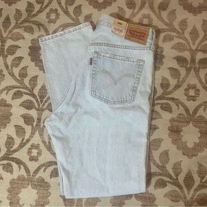 Levi's Blue Straight Jeans Classic Style